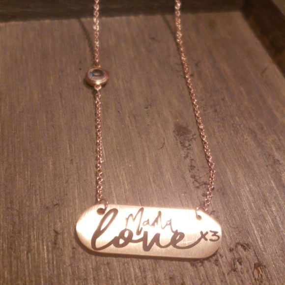 JBloom Cherish Mama Love x3 Necklace - Picture 4 of 5